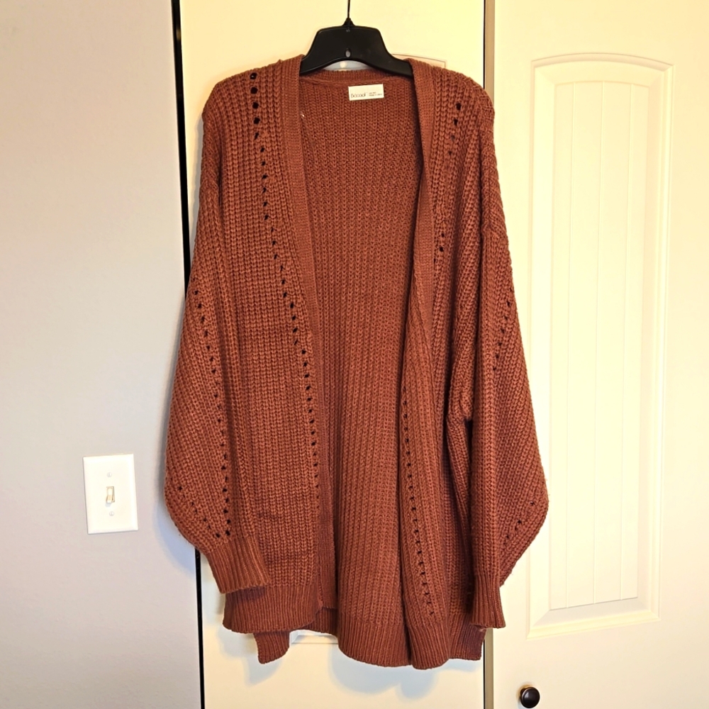 Mauve cardigan